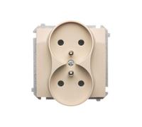 Kontakt-Simon BMGZ2M.01/12 Prise de courant en plastique IP20 Beige 250 V 75 mm 45 mm