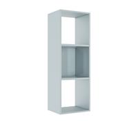 Module bibliothèque multicases Classic - 3 cases - Aluminium