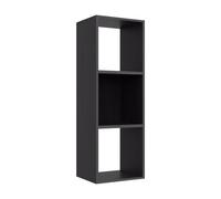 Module bibliothèque multicases Classic - 3 cases - Noir