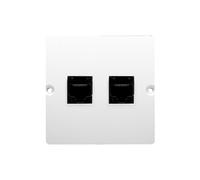 2xRJ45 Simon Basic BMF52.02/11 ordinateur double prise