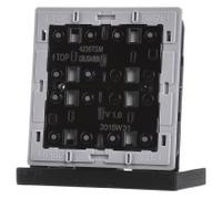 Module bouton poussoir triple 24V AC/DC 20mA - Bouton poussoir blanc 4236 TSM | Jung | 4236 TSM | Bouton-poussoir