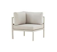 Module Canapé d'Angle de Jardin "Copacabana" 74cm Beige