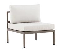 Module Canapé de Jardin Copacabana 74cm Marron