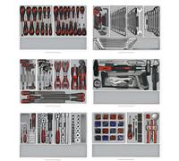 Module complet d'outils 489 pièces idéal pour servante d'atelier Teng Tools TCMM1011