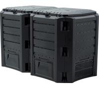 Module Compogreen de Prosperplast, 800 l, noir, polypropylène (PP), Pologne, 1 350 mm, 719 mm