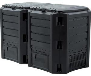 Module Compogreen de Prosperplast, 800 l, noir, polypropylène (PP), Pologne, 1 350 mm, 719 mm