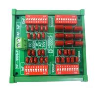 Module condensateur 1nF à 9999nF étape 1nF avec plaque de film en polypropylène et bornier à vis pour une utilisation dans les domaines d'expériences électroniques et de tests (avec coque)