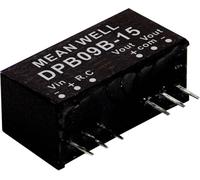 Module convertisseur CC/CC MEAN WELL DPB09B-15 Nbr. de sorties: 2 x 300 mA 9 W 1 pc(s)