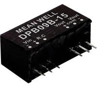 Module convertisseur CC/CC MEAN WELL DPB09B-15 Nbr. de sorties: 2 x 300 mA 9 W 1 pc(s)