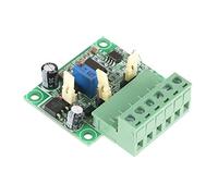Module convertisseur fréquence-tension, convertisseur de signal 0-10 kHz 0-10 V avec isolation optique, calibrage par potentiomètre réglable pour automates programmables et