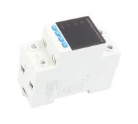 Module d ' affichage à DIN de protection de tension d ' armoire électrique avec configuration de seuil personnalisée pour petits panneaux d ' équipement, contrôleur de seuil de protection de