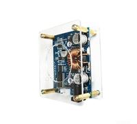 Module d'alimentation 60 W 6 A réglable avec boîtier d'affichage LCD pour énergie solaire, régulateur de tension élévateur haute puissance, convertisseur DC DC Boost (B)