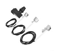 Module d'allumage électronique noir 6,5 x 2,9 x 7,8 mm pour électronique | Construction robuste noire, taille 6,5 x 2,9 x 7,8 mm, résistant à la chaleur, extérieur pour plus de durabilité