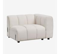 Module d'angle droit pour canapé modulable en tissu bou liot