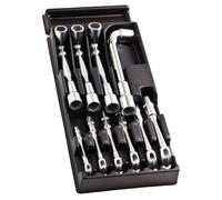 Module de 10 clés à pipe débouchées FACOM MOD.75-1PB
