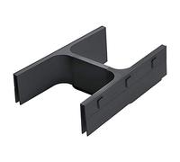 Module de Base BANIO Gris Foncé Insert de Tiroir avec Découpe du Siphon pour les Tiroirs dans l'Armoire de Salle de Bain