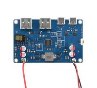 Module de batterie externe PD 100 W avec charge solaire MPPT, charge rapide bidirectionnelle, faible ondulation de sortie pour projets de batterie en plein air