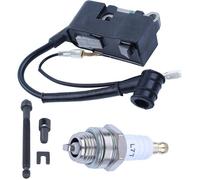 Module de bobine d’allumage pour tronçonneuse 4500 5200 5800 45cc 52cc 58cc avec bobine vis bougie accessoires de tronçonneuse