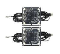 Module de caméra 100 degrés 2 pièces 1MP OV9732 1280x720 USB pilote gratuit mise au point manuelle, avec cabine de 1 mètre