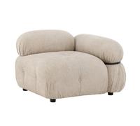 Module de Canapé d'Angle Gauche Mika 95cm Beige