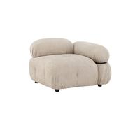 Module de Canapé d'Angle Gauche "Mika" 95cm Beige