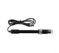 Module de capteur de pH avec sonde d'électrode BNC pour Arduino - Plage de pH 0-14 - Testeur de qualité de l'eau de sortie analogique pour projets de surveillance DIY (noir)