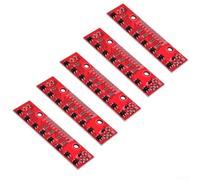 Module de capteur de suivi de ligne 8 canaux pour voiture robot - Évitement d'obstacles IR et détection noir blanc - Sortie analogique 3,3 V-5 V - PCB 65,7 x 16 mm pour robotique bricolage