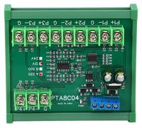Module de capteur de température PT100 RTD à 4 canaux, interface RS485, protocole Modbus RTU, alimentation 24V DC