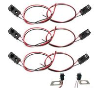 Module de capteur infrarouge 4 paires de commutateurs photoélectriques DC 5 V 3 mm LED Kit de comptage pour automatisation projets de bricolage Détection d'obstacles Portée 25 cm (sans bornes)