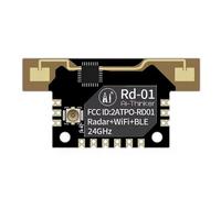 Module de capteur radar 24G + WiFi + BLE/Mini interrupteur à induction de présence de mouvement du corps humain pour l'extérieur