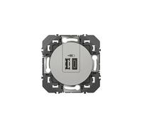 Module de charge USB Dooxie - Type A et type C - 3A - Alu