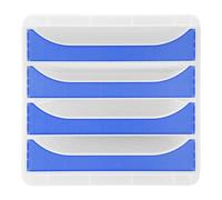 Module de classement Big Box 4 tiroirs Chromaline - Bleu royal