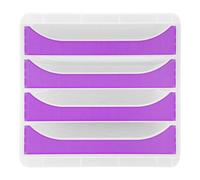 Exacompta - Module de classement Big Box 4 tiroirs Chromaline - A4+ - Cristal/violet translucide