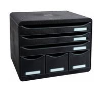 Module de classement Exacompta Iderama Store Box 6 tiroirs - noir