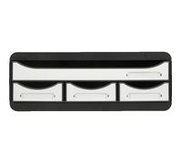 Module de classement Toolbox 4 tiroirs Glossy - Blanc brillant
