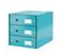 Bloc de Rangement pour Bureau 3 tiroirs A4 Wow - Menthe