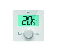 Module de commande de pièce TECEfloor, température, écran LCD, programmable, blanc, 77420055