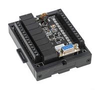 Module de commande PLC FX1N-20MR avec 12 entrées et 8 sorties relais, convertisseur AD/DA intégré, 10-28 VDC, compact pour l'automatisation industrielle, pour développeurs GX