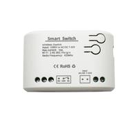 Module de Commutation Wi-Fi Intelligent Ewelink, Micro-USB 5 V AC 7-32 V RF433, Télécommande Radio, Relais D'Impulsion 1 Canal, pour Maison