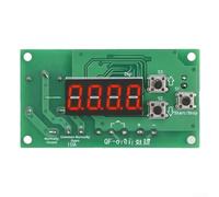 Module de compteur numérique à 4 chiffres avec relais 10 A, compteur 0-9999 avec fonction mémoire, compteur haute vitesse pour automatisation industrielle (DC12 V)