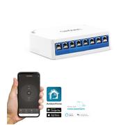 Module Wi-FI pour automatiser et controler Votre volet Roulant, Application Avidsen Home Compatible Smartphone, et Assistants vocaux. branchement Simple derrière l'interupteur.