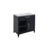 Module de cuisine extérieure acier 1 tiroir 1 porte L80cm GRIMAUD