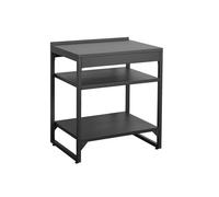 Module de cuisine extérieure acier 2 étagères L80cm KEA
