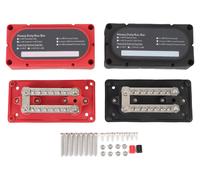 Module de distribution électrique à barres omnibus marines de 300 A avec bornes à vis M6 pour voitures, camions, camping-cars, bateaux et yachts