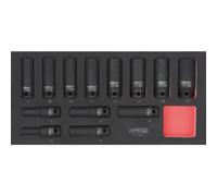 Module De Douilles Longues À Chocs 713.1030 1/2'' Ks Tools 13 Pièces