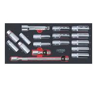 KS Tools 713.1026 17 Module douilles longues/accessoires 1/2 pouce