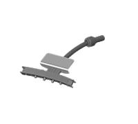 Module de jet Dornbracht 9017090570190 90170905701 127 x 24 x 170 mm