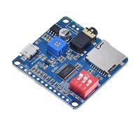 Module de lecture vocale DY-SV5W pour lecteur MP3, amplificateur de lecture vocale 5 W, lecteur de carte SD/TF intégré, E/S UART et déclenchement