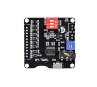 Module de Lecture Vocale DY-T5WL,DC 3,7 V-5 V 5 W,Carte de Lecteur de Déclenchement de Faible Niveau,Prise en Charge de Carte TF 32G Max pour Réparation Modifiée,Remplacement du Haut-parleur