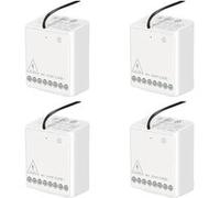 Module Smart Home,d'interrupteur relais sans fil, technologie Zigbee, 4 relais Aqara